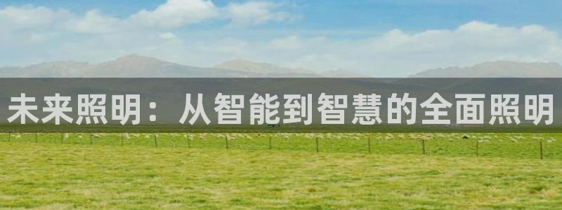 未来照明:从智能到智慧的全面照明